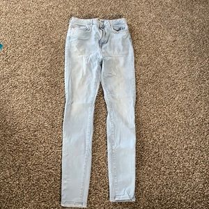 Light blue jeans